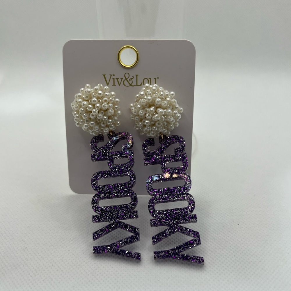 Viv & Lou spooky earrings